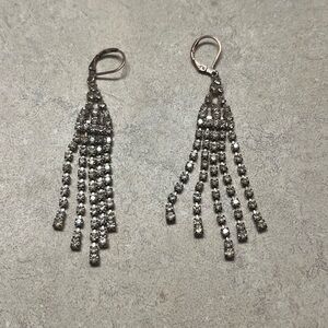 Elegant Rhinestone Dangle Earrings